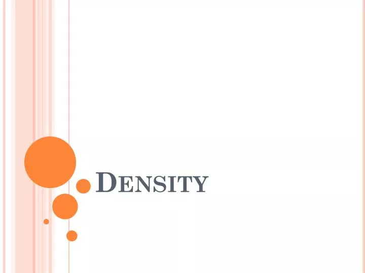 density