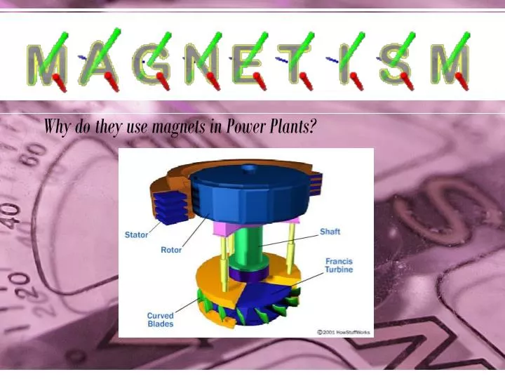 why do they use magnets in power plants