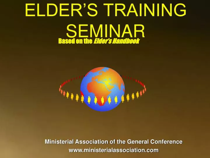 elder s training seminar