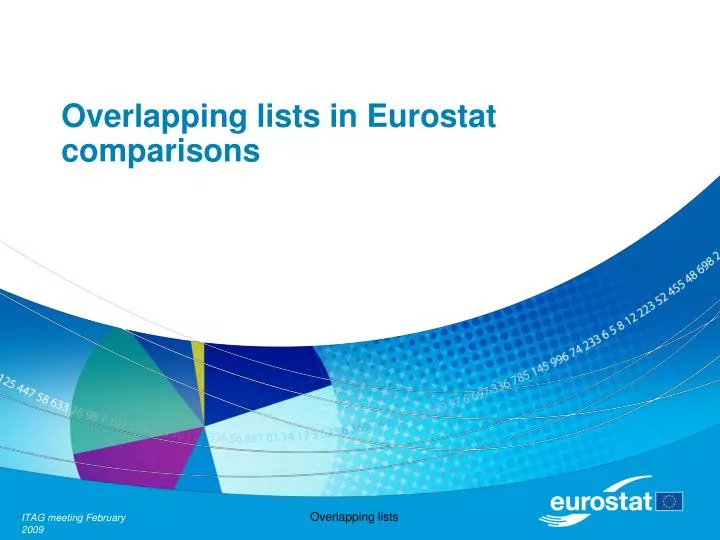 overlapping lists in eurostat comparisons