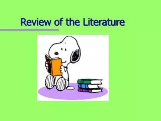 Review of the Literature