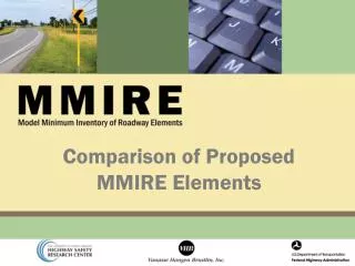Comparison of Proposed MMIRE Elements