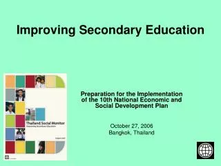 Improving Secondary Education