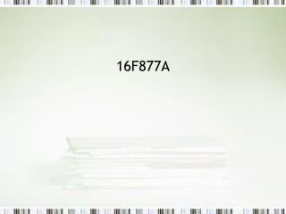 16F877A