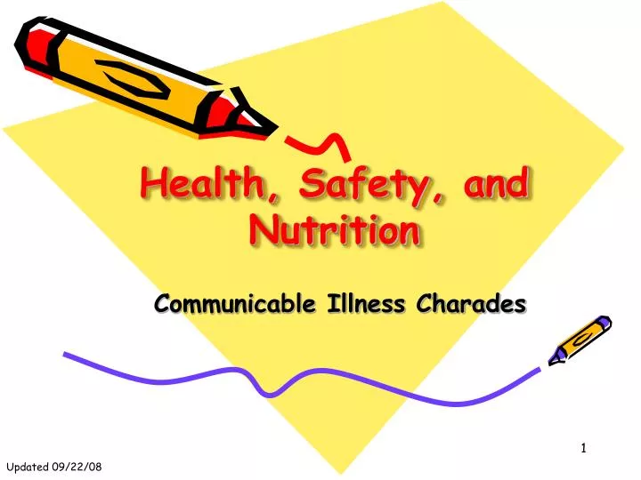 health safety and nutrition