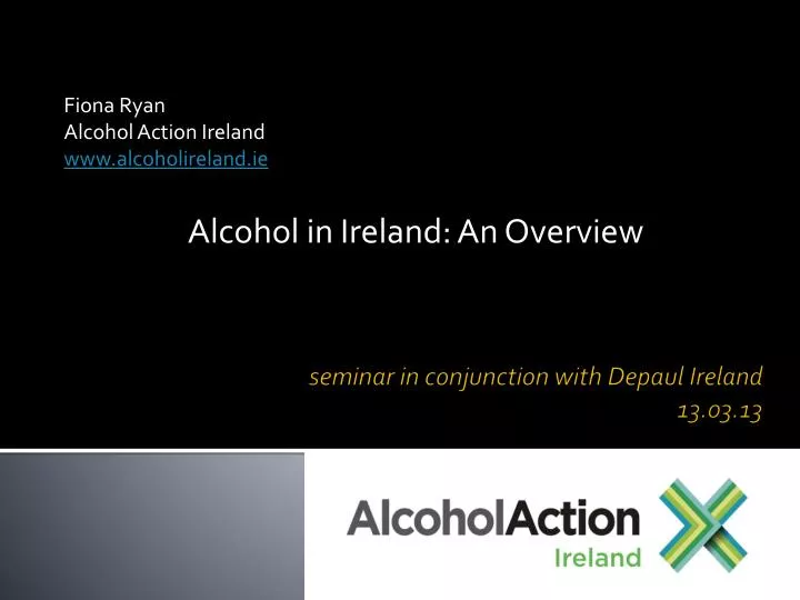 fiona ryan alcohol action ireland www alcoholireland ie