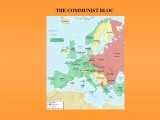 THE COMMUNIST BLOC