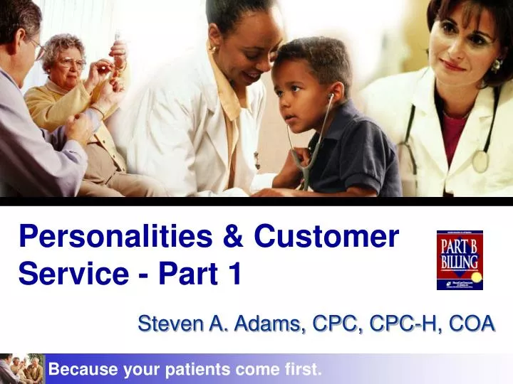 personalities customer service part 1