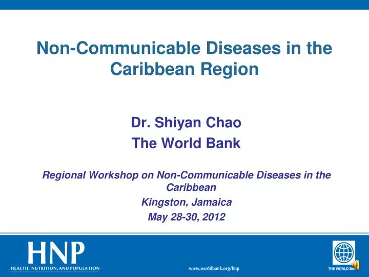 non communicable diseases in the caribbean region