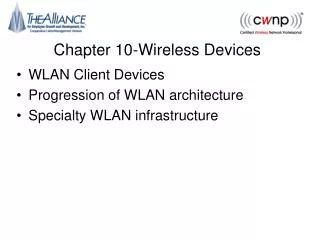 Chapter 10-Wireless Devices