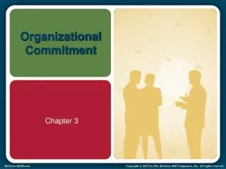 Organizational Commitment