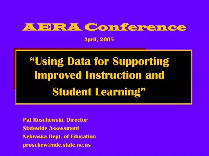 aera conference