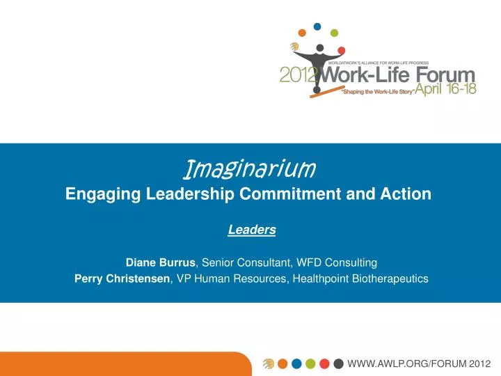 imaginarium engaging leadership commitment and action