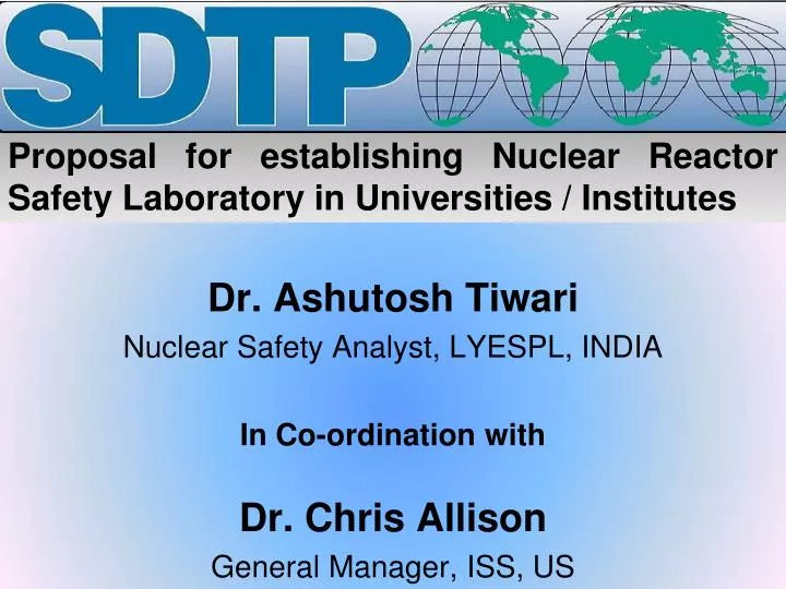 proposal for establishing nuclear reactor safety laboratory in universities institutes