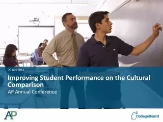 Improving Student Performance on the Cultural Comparison