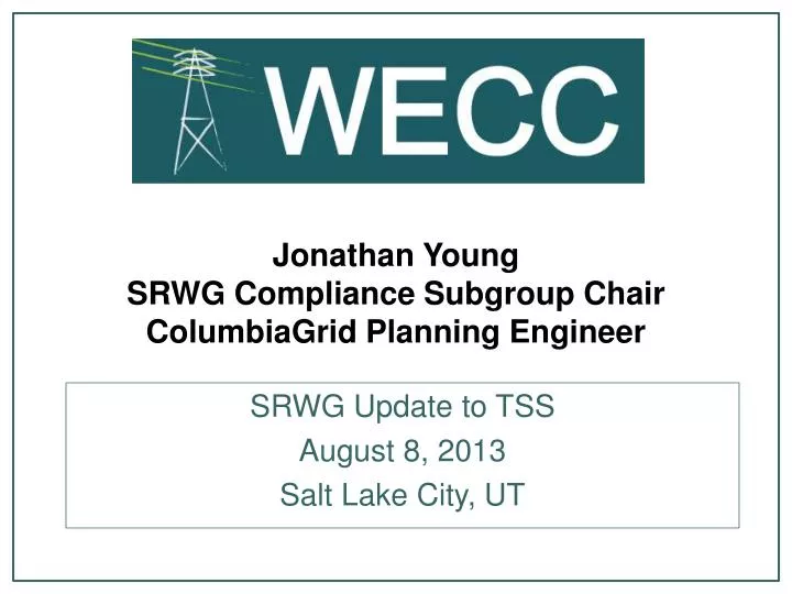 jonathan young srwg compliance subgroup chair columbiagrid planning engineer
