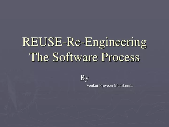 reuse re engineering the software process