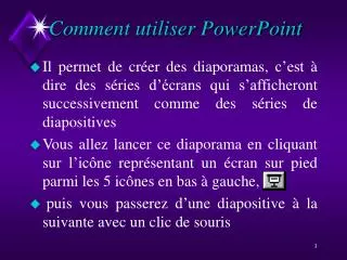 comment utiliser powerpoint