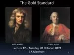 The Gold Standard - slide 1