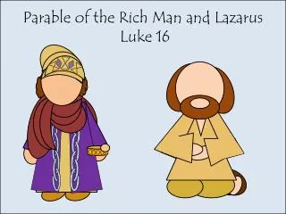 Parable of the Rich Man and Lazarus Luke 16