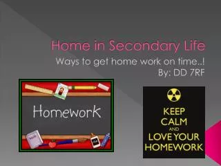 Home in Secondary Life