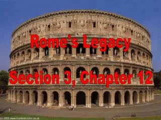 Rome's Legacy
