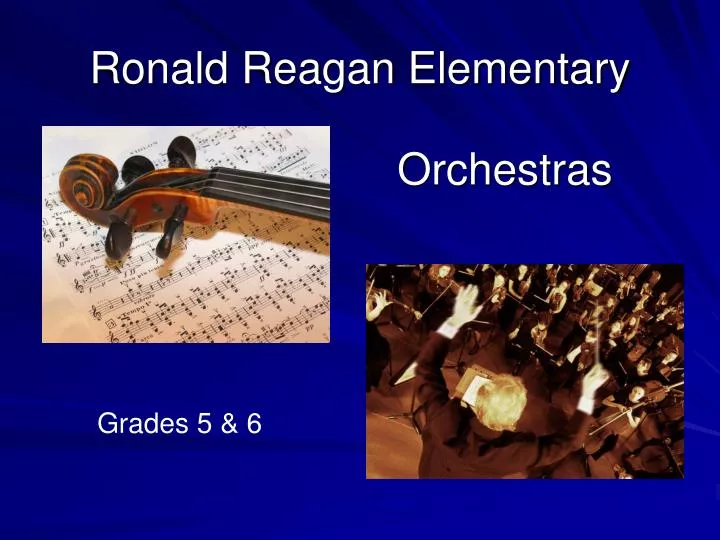 ronald reagan elementary