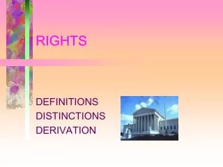 RIGHTS