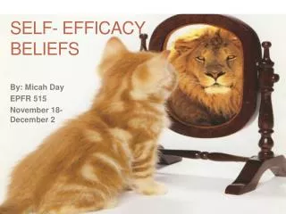 Self- Efficacy Beliefs