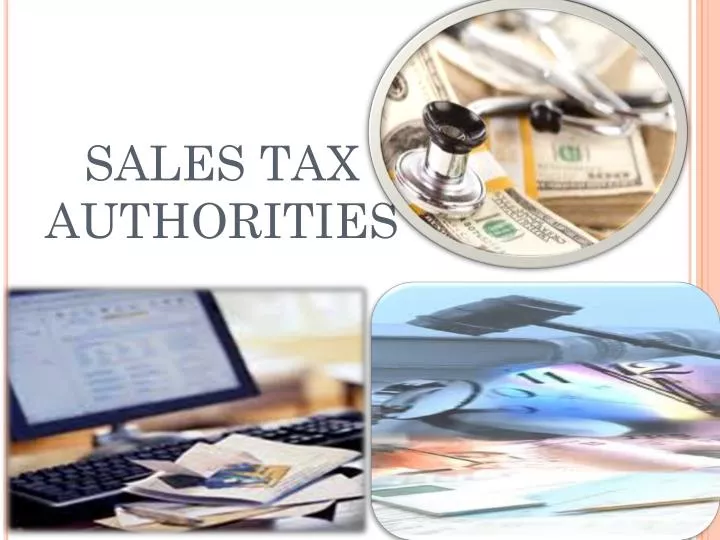sales tax authorities