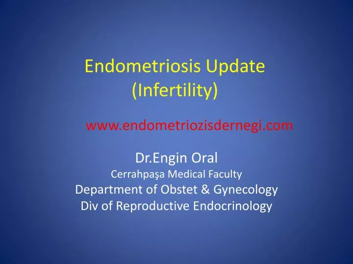 endometrio sis update infertility