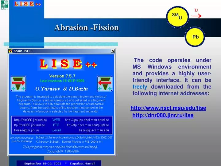 abrasion fission