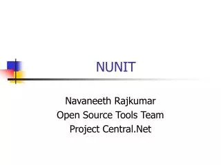 NUNIT