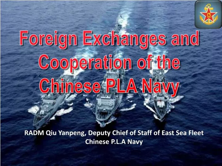 radm qiu yanpeng deputy chief of staff of east sea fleet chinese p l a navy