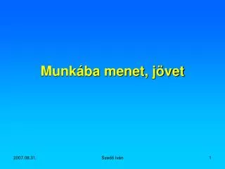munk ba menet j vet