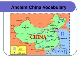 Ancient China Vocabulary