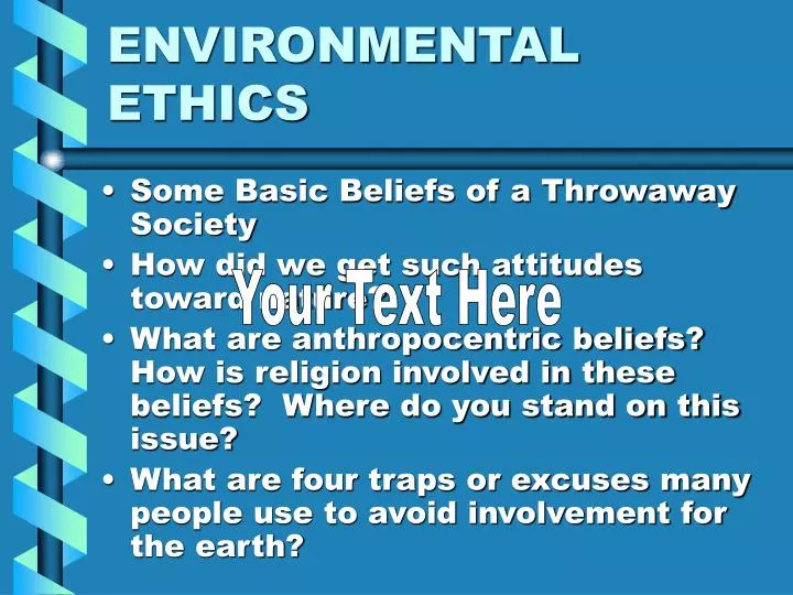 environmental ethics