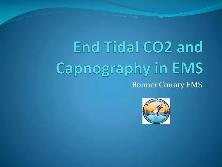 end tidal co2 and capnography in ems