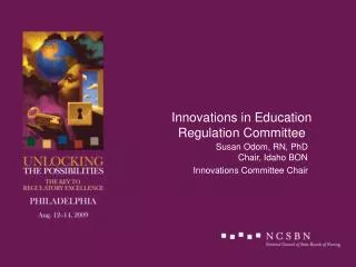 Innovations in Education Regulation Committee
