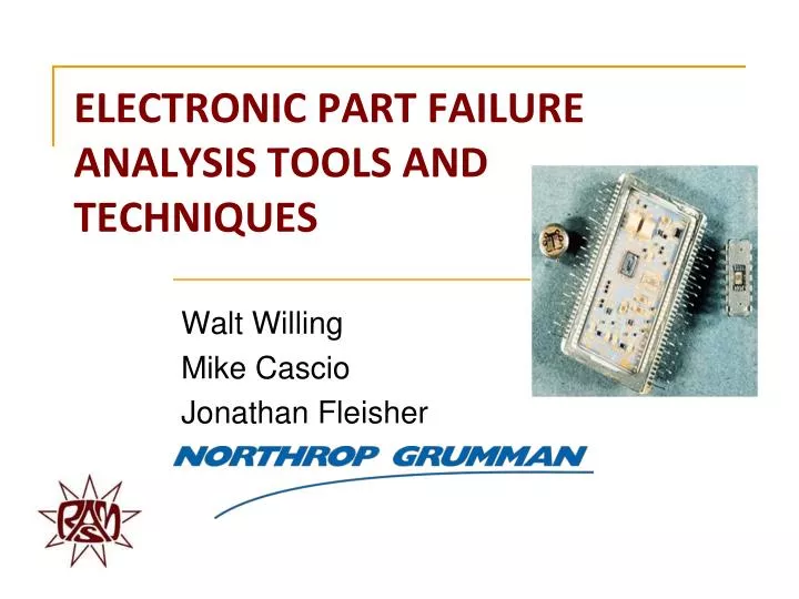 electronic part failure analysis tools and techniques