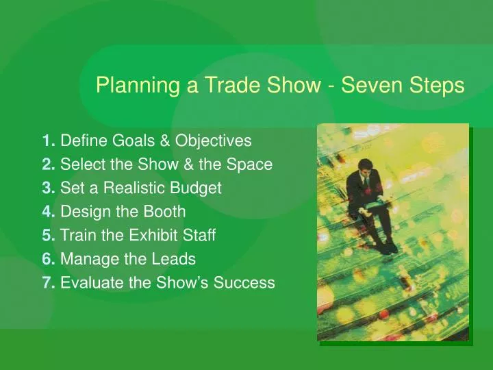 planning a trade show seven steps