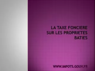 www impots gouv fr