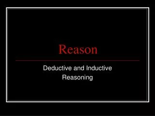 Reason