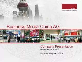 Business Media China AG