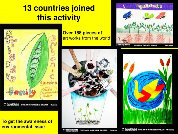 13 countries joined this activity