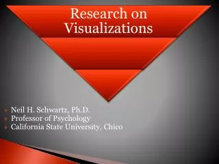 Neil H. Schwartz, Ph.D. Professor of Psychology California State University, Chico