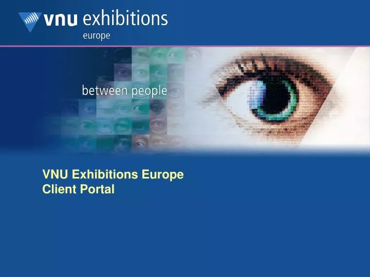 vnu exhibitions europe client portal