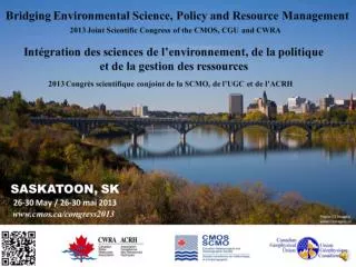 Intégration des sciences de l’environnement , de la politique et de la gestion des ressources