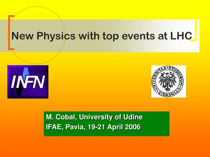 new physics with top events at lhc