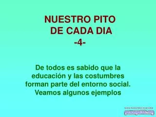 nuestro pito de cada dia 4